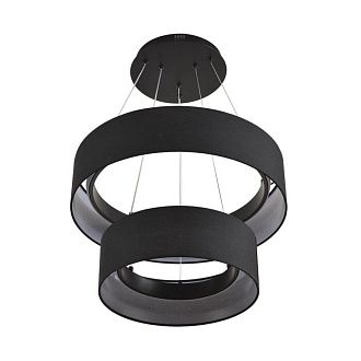 Подвесная люстра 50 см, 55W, 3000-6000K, Lumion Ledio Sava 8373/55L, черный