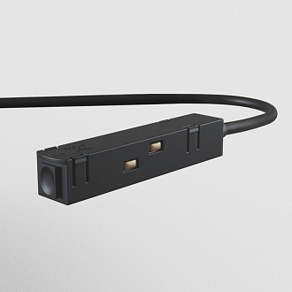 Ввод питания Maytoni Technical Magnetic track system S35 TRA004B-22B черный IP 20
