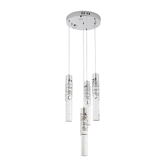 Подвесной светильник 25,5*25,5*112 см, LED 35W, 4000K, Хром MODELUX ML.88965.4 CH