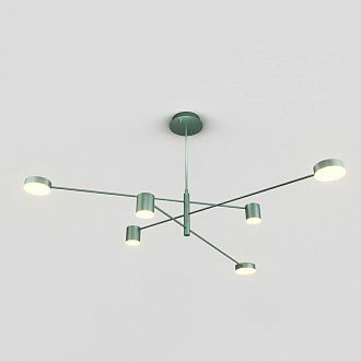 Люстра на штанге Inodesign Motvikt Green 41.1236