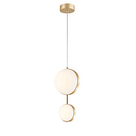 Подвесной светильник 20,5*158 см, LED, 15W, 4000К, Favourite Asterismo 4448-2P латунный