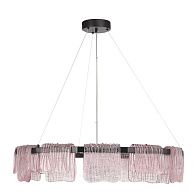 Подвесная люстра 80*150 см, 1*LED*66W, 4000K, ST-Luce Voile SL6021.403.66, черный