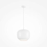 Подвесной светильник 30 см, 20W, 3000K, Maytoni MOD466PL-L12W3K, белый