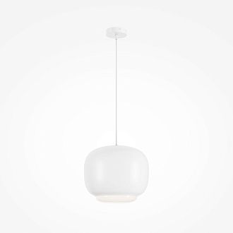 Подвесной светильник 30 см, 20W, 3000K, Maytoni MOD466PL-L12W3K, белый