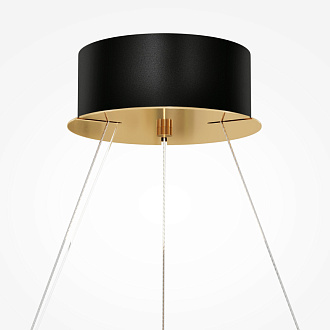 Подвесная люстра 58*58*318 см, LED, 3000К, Maytoni CASTELLO  MOD336PL-L120G3K золотой