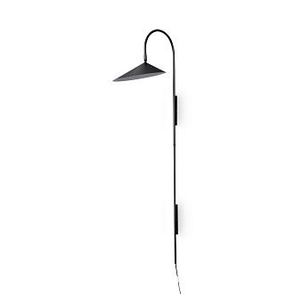 Бра 44*27*127 см, 1*E14*40W, Freya Zest FR5493WL-01B1, черный