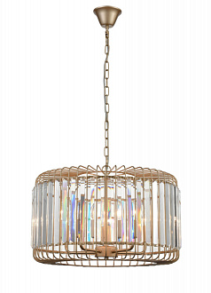 Подвесная люстра  51*130 см, 5*E14 шампань Vele Luce Angelica VL3044P05