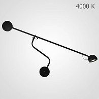 Бра FLICK WALL 4000K 118*118*36 см, 1*LED*5W, 4000K, ImperiumLoft FLICK-WALL01, Чёрный