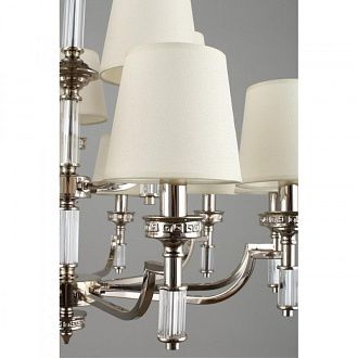 Подвесная люстра 90*85-160 см, 15*E14, 40W, Aployt Patricia APL.716.03.15, хром