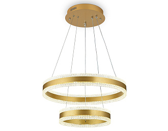 Светильник подвесной 50*63 см,  108W, 3000К, золото Ambrella Acrylica Original FA6178