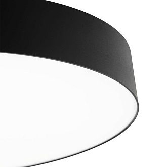 Светильник потолочный 50 см, 60W, 4000K, Citilux BART CL755491 LED, черный