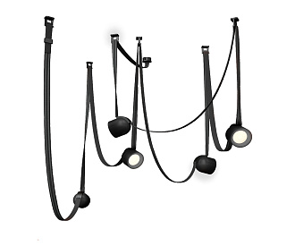 Комплект ременной трековой системы 45W, 4000K, Kink Light 6428K,19, черный