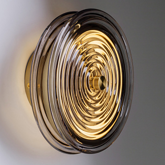 Светильник 20 см, 7,5W, 3000K, Freya Borbon FR5442WL-L7B, латунь