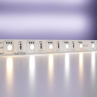 Светодиодная лента 24V 5050 14,4W/м Комбинированная (MIх) 5м IP20 Maytoni Led Strip  Белый, цена за метр, продается по 5 м