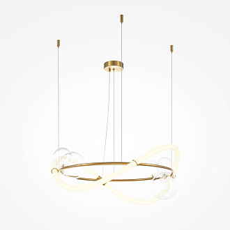 Светильник 71 см, 44W, 3000K, Maytoni Oasis MOD289PL-L44BS3K, латунь