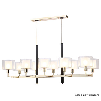 Люстра 109см Crystal Lux MAESTRO SP-PL10 L1100 GOLD Золото/черный