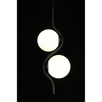 Подвесной светильник 22*80-160 см, 2*G9, 5W, Aployt Jagna APL.312.06.02, черный