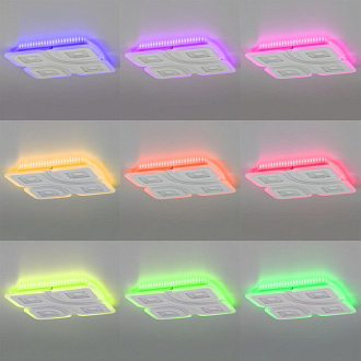 Светильник 50 см, 100W, 3000K-5500K Citilux Квест CL739160E белый