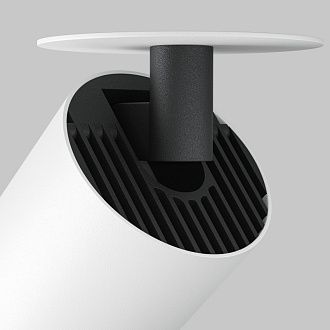 Спот 5,2*5,2*15,8 см, LED, 12W, 3000К, Maytoni Technical FOCUS LED C053CL-L12W2.7K-W-W белый, вр 5,5 см