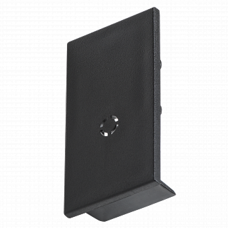 Заглушка концевая трековая PRO 1,5*3 см, Матовый Черный Lightstar Barra 505167