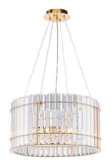 Люстра Ø400 x H220(1000), мм, 6*40W (240W), GOLD (Золото) NewRgy 8777/6G GOLD