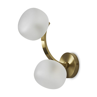 Бра 31 см, Freya Donuts FR5444WL-02BS, латунь