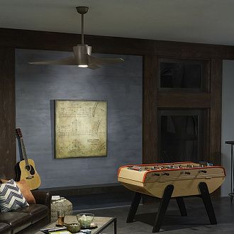 Светильник с вентилятором Kichler, Арт. KLF-PHREE-56-BN