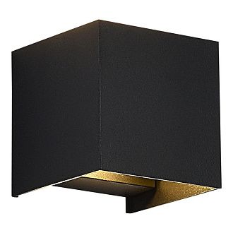 Светильник настенный 10*10*10 см, *LED*10W, 3000K, ST-Luce BRIK SL9513.401.01, черный