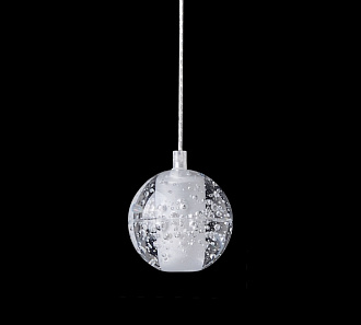 Светильник подвесной 10 см, Crystal Lux GASPAR SP1 WHITE Белый
