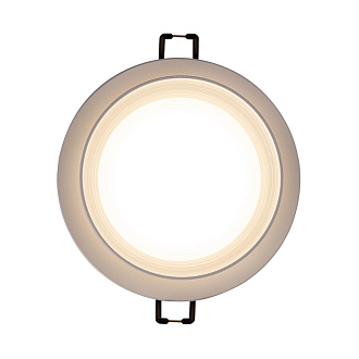 Светильник встраиваемый 10*2,5 см, GX53 Citilux Hardy CL002D10 белый, вр 9 см