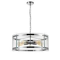 Подвесной светильник Vele Luce Tivoli VL5073P05, диаметр 55 см, хром