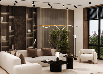 Напольный светильник  (торшер) 30 см, E14 1 40W, К, Черный Maytoni Memory MOD177FL-01B