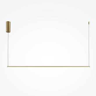 Подвесной светильник 120*1,7*316,7 см, LED, 16W, 3000К, Maytoni Halo MOD246PL-L24BSK латунный