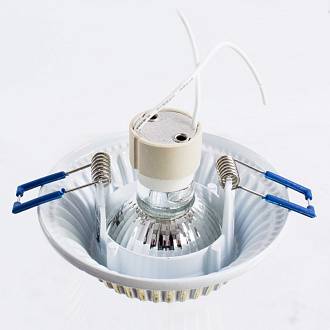 Встраиваемый спот (точечный светильник) ArteLamp Arena A5298PL-1SG цвет матовое золото, вр 7,5 см