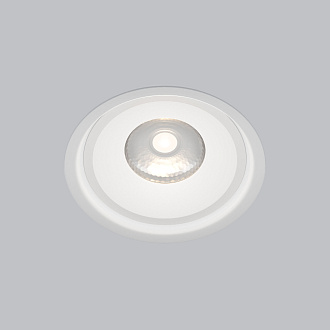 Точечный светильник LED 6W, 4200 К, 10*10*5,1 см, белый, Elektrostandard Slide 25083/LED, вр 9 см