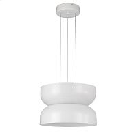 Подвес 33*33*171 см, 1*LED*13.5W, 3000K Gerhort G52177/1WT WT, Белый