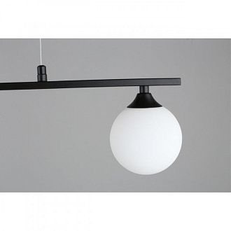 Подвесной светильник 120*10*40-120 см, G9, 5W, Aployt SYLWIA APL.634.03.05, черный