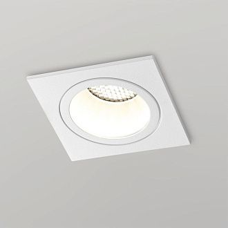 Светильник встраиваемый 9*9*5 см, вр 8,5 см, 1*GU10*50W, Novotech Morus 371001, белый