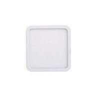 Светильник встраиваемый 17*17*2,5-2,5 см, вр 16 см, *LED*18W, 3000K, Mantra Saona MANC0196, матовый белый