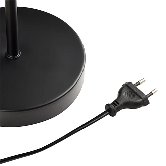 Торшер 30*53,5*161,8 см, 2*E27, E14 Lumion Kaya 8042/2F черный