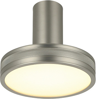Настенно-потолочный светильник 20 см, 18W, 3000K, Stilfort Tendas 4025/11/01CW, никель