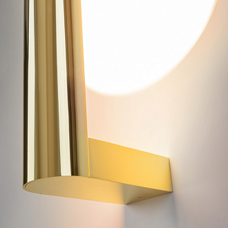 Бра 10,2*4,5*35 см, LED, 3000К, Maytoni Theorema MOD288WL-L5G3K золотой