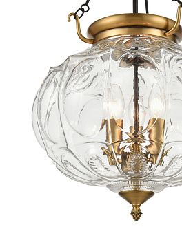 Подвесной светильник  35*160 см, 3*E14 коричневый, бронза Vele Luce Helen VL4266P13