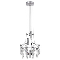 Подвесной светильник 41 см, 52*LED*35W, 4000К, 3150lm Odeon Light Flamenco 6699/35L, хром