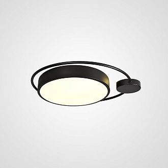 Потолочный светильник DESTIN D40 Black 40*40* см, 1*LED*28W, ImperiumLoft DESTIN01, Чёрный
