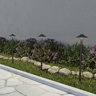 Светильник 85 см, 7W, 4000K, Novotech FUNG 359302, черный