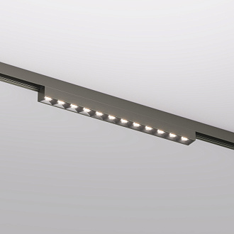 Светильник на шине 23,1*1,9*2,7 см, 10W, 3000К, Denkirs SHINE GRILL DK5771-DN никель