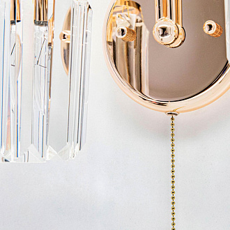 Бра Citilux Синди CL330322, золото, прозрачный