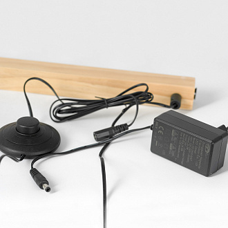 Торшер 16 см, LED 14W,  4000 K,  Lussole MODESTO LSP-0907 коричневый