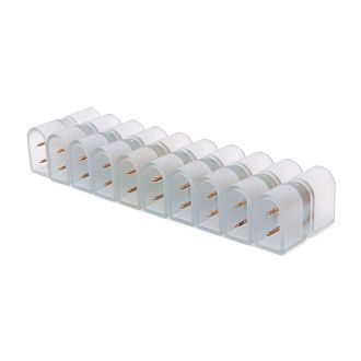 Переходник для одностороннего неона LS001 220V 2835 (10 шт.) PSL-15 Elektrostandard